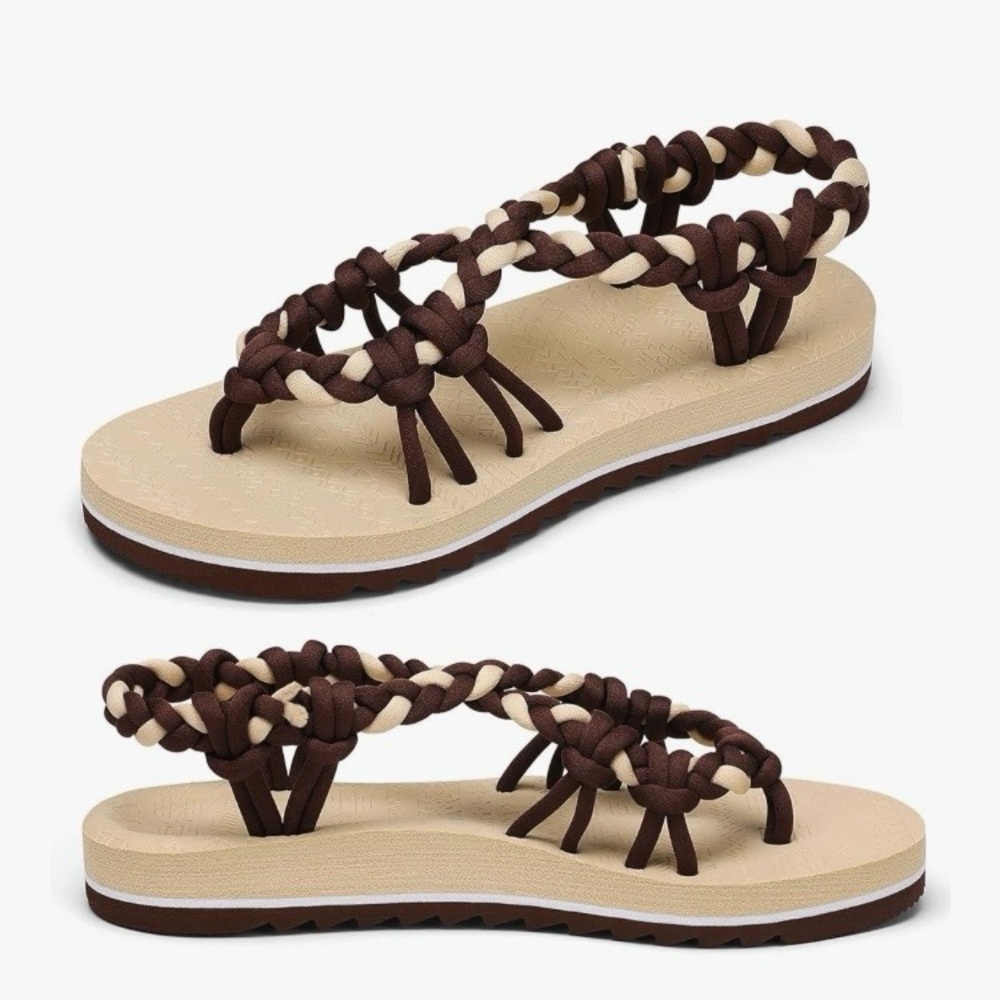 BRAND NEW Women's Walking Sandals Arch Support Orthopedic Recovery Flats Sandals